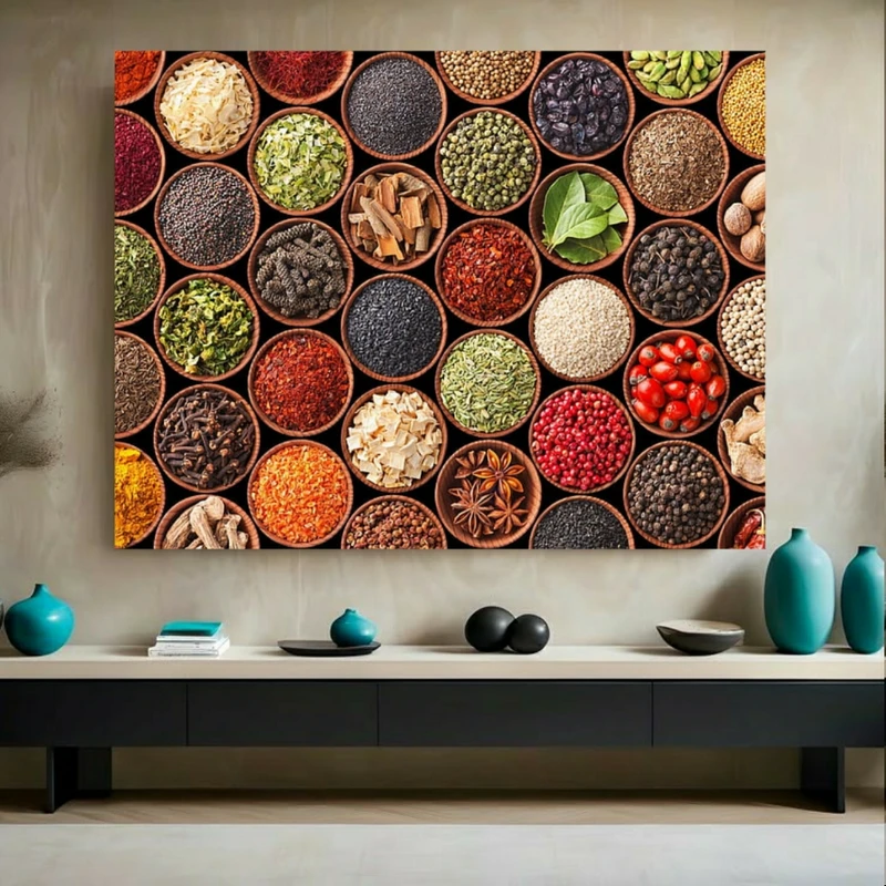 استیکر طرح ادویه مدل کاسه ای کد BK23950