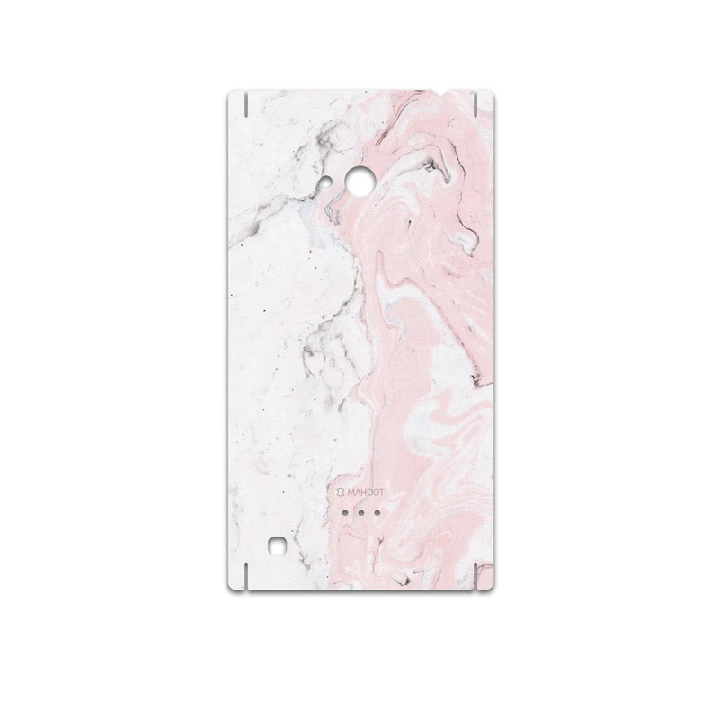 برچسب پوششی ماهوت مدل Blanco-Pink-Marble مناسب برای گوشی موبایل نوکیا Lumia 720