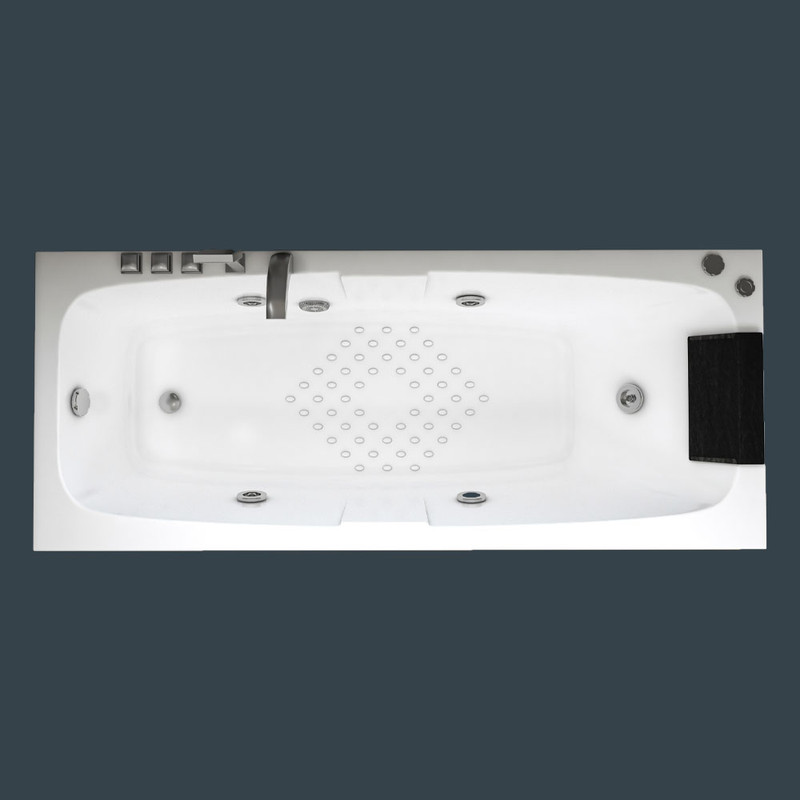 جکوزی آدمیرال مدل جکوزی النا کنج چپ