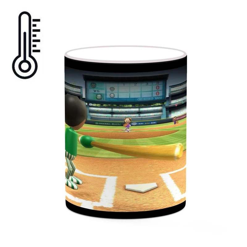 ماگ حرارتی کاکتی مدل بازی Wii Sports کد mgh31335