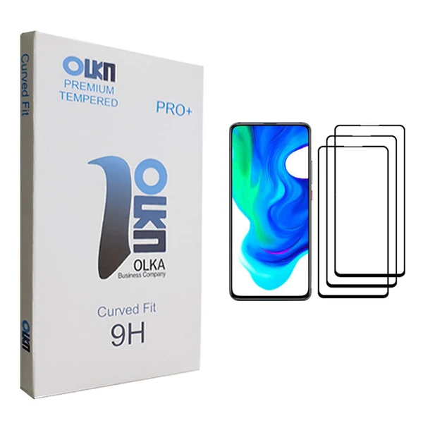 محافظ صفحه نمایش الکا مدل +PRO مناسب برای گوشی موبایل شیائومی Poco X3 NFC بسته 3 عددی