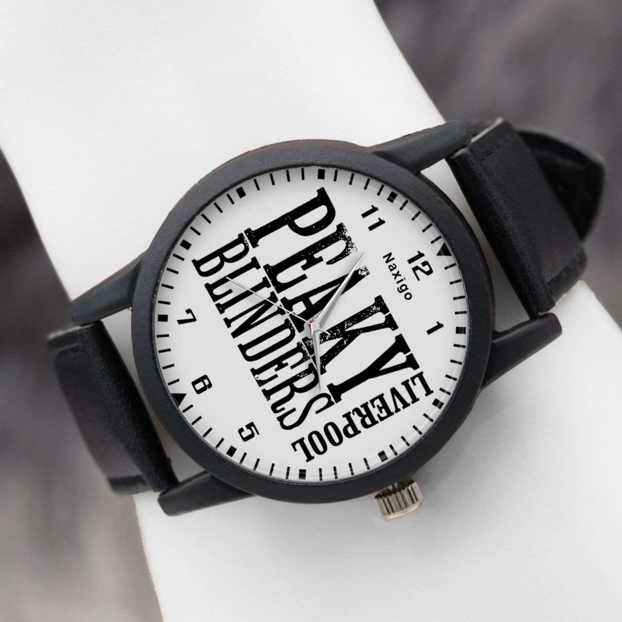 ساعت مچی عقربه ای ناکسیگو طرح پیکی بلایندرز کد LF4224 -  - 5