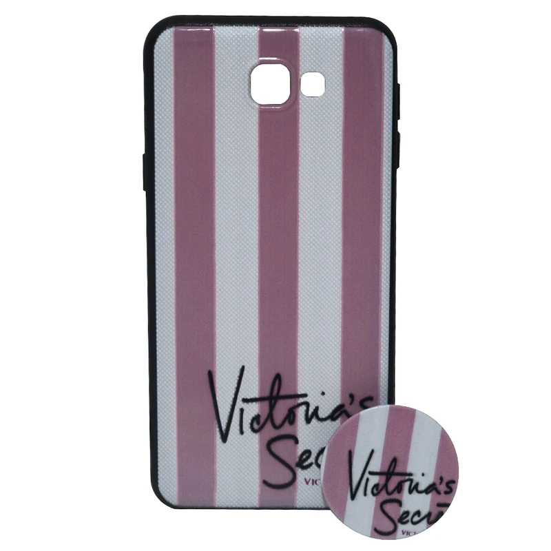 کاور کد 1208 مناسب برای گوشی موبایل سامسونگ Galaxy J5 prime به همراه پایه نگهدارنده 