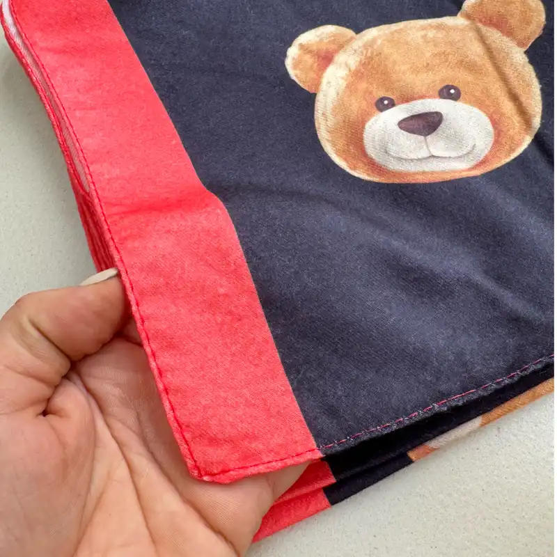 شال زنانه مدل موهر پاییزی زمستانی اسپرت طرح تدی خرسی عروسکی