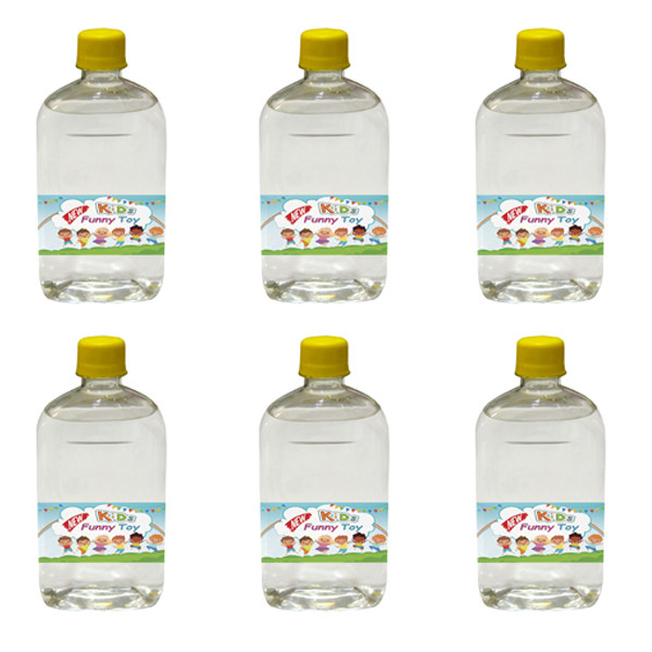 چسب ساخت ژل بازی مدل کیدز فانی توی حجم 500 میلی لیتر بسته 6 عددی