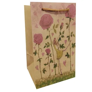 پاکت هدیه مدل عطر گل رز