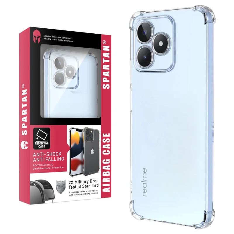 کاور اسپارتان مدل Airbag مناسب برای گوشی موبایل ریلمی C51 / C53