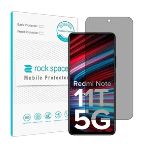 Rockspace privacy screen protector HyPRV model suitable for Xiaomi Redmi Note 11T 5G mobile phone