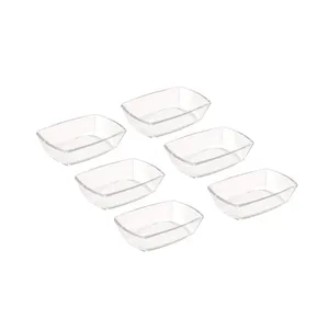 ظرف اردوخوری لیمون کد 2224 مجموعه 6 عددی