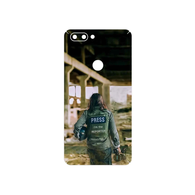 برچسب پوششی ماهوت مدل Reporter مناسب برای گوشی موبایل تکنو Phantom 8