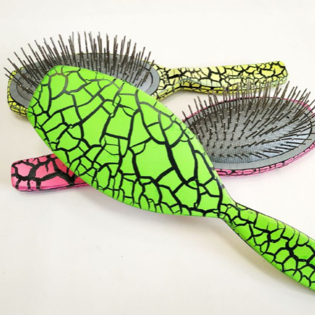 برس مو طرح تَرَک بسته 3 عددی