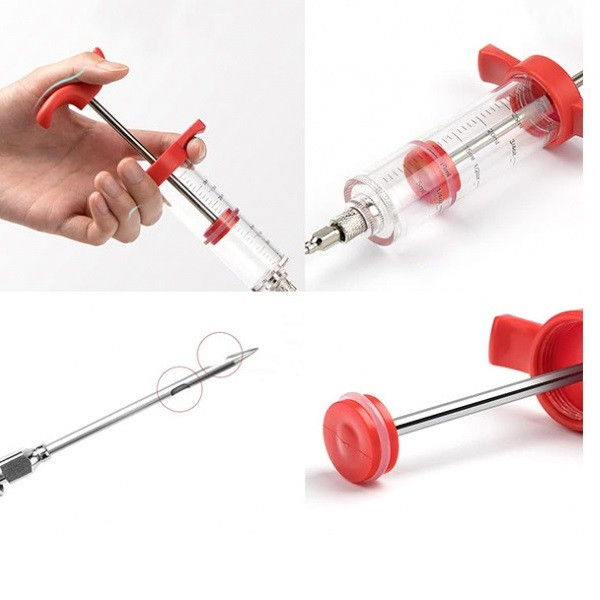 سرنگ طعم دهنده مرغ و گوشت مدل مارینید