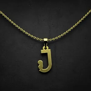 گردنبند طلا 18 عیار زنانه مدوپد مدل حرف ت کد I2-1-1656