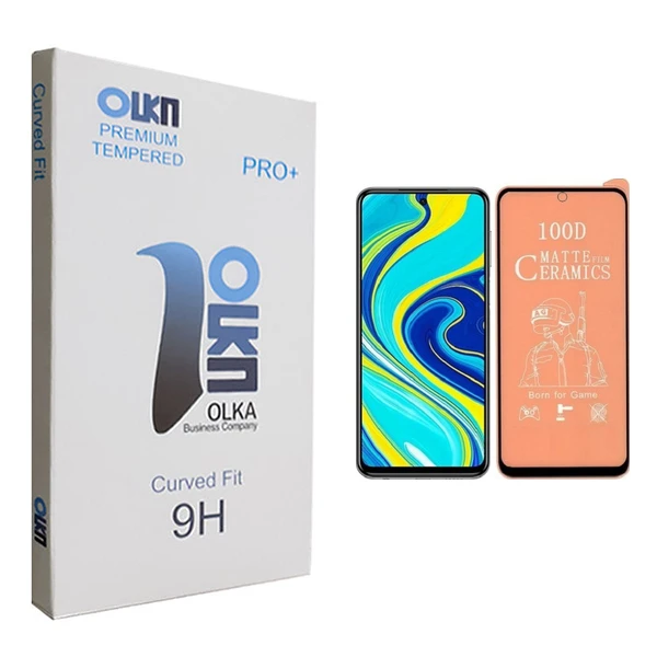 محافظ صفحه نمایش مات الکا مدل +PRO مناسب برای گوشی موبایل شیائومی Redmi Note 9S