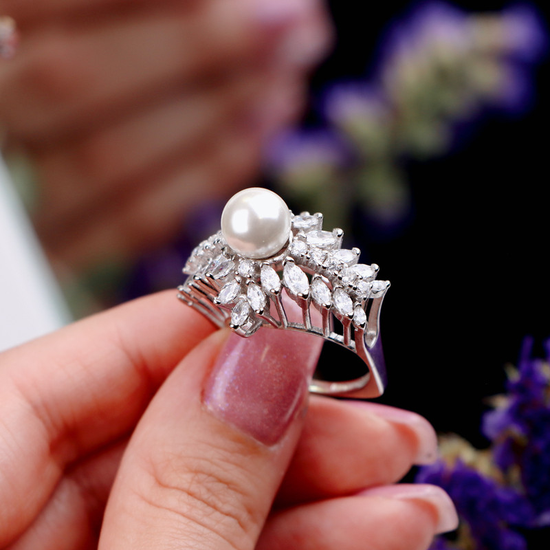 انگشتر نقره زنانه جی تی ای مدل G_163 انگشتر نقره زنانه جی تی ای مدل G_163