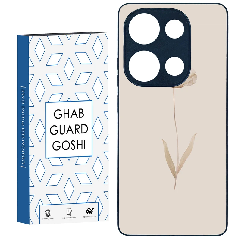 کاور قاب گارد گوشی طرح گل کد TPU-199 مناسب برای گوشی موبایل شیائومی Redmi Note 13 Pro 4G / Poco M6 Pro 4G