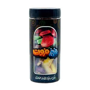 میوه میکس خشک انجمادی پفکی فریزفروت - 125 گرم