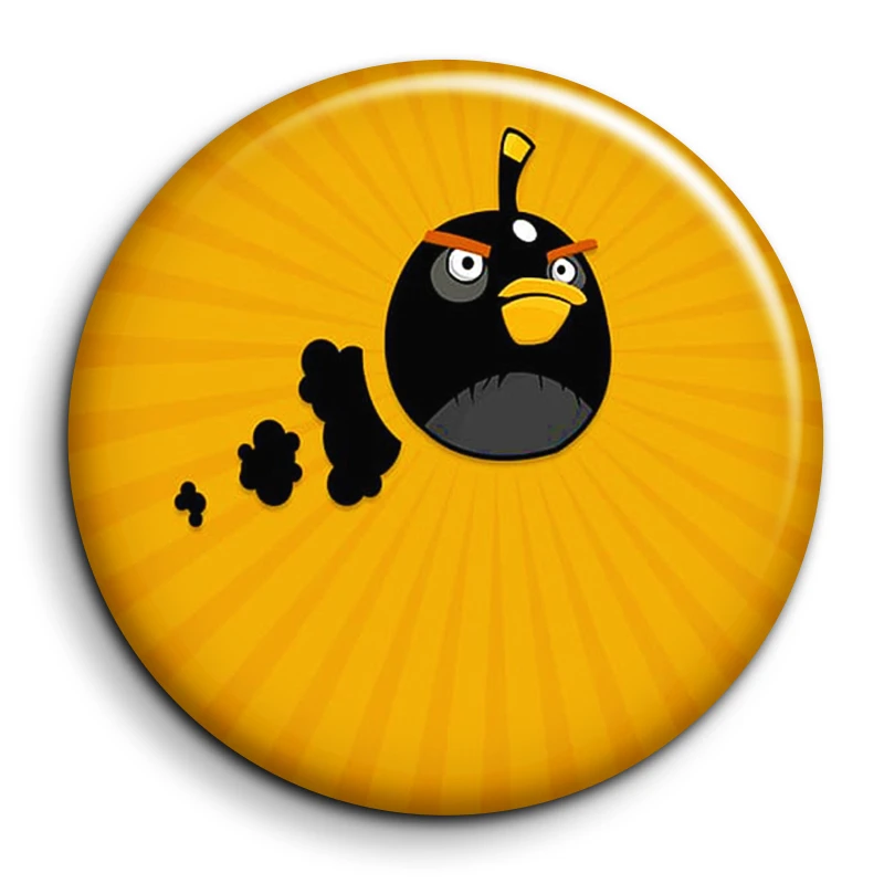 مگنت گالری باجو طرح پرندگان خشمگین کد Angry birds 96