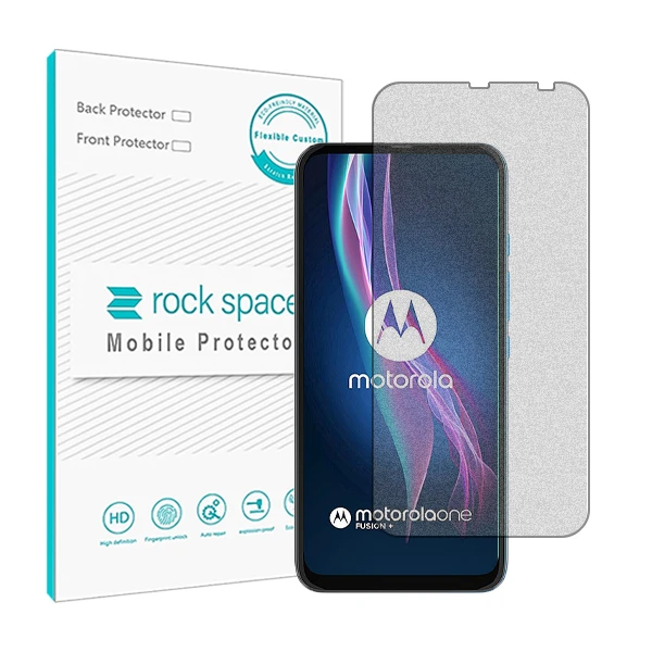 محافظ صفحه نمایش مات راک اسپیس مدل HyMTT مناسب برای گوشی موبایل موتورولا +One Fusion 