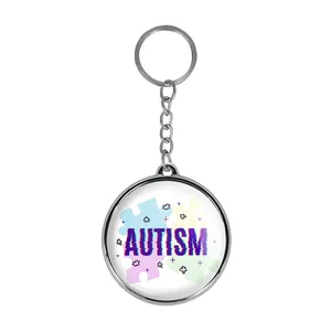 جاکلیدی خندالو طرح اتیسم Autism مدل دوطرفه کد 2675826759