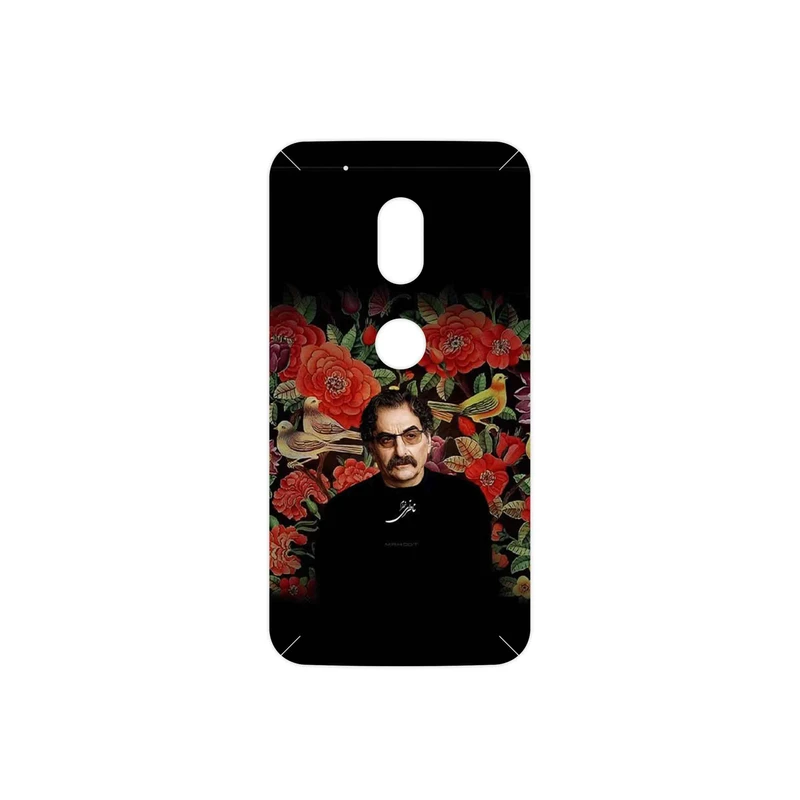 برچسب پوششی ماهوت مدل Shahram Nazeri مناسب برای گوشی موبایل موتورولا Moto G4 Play