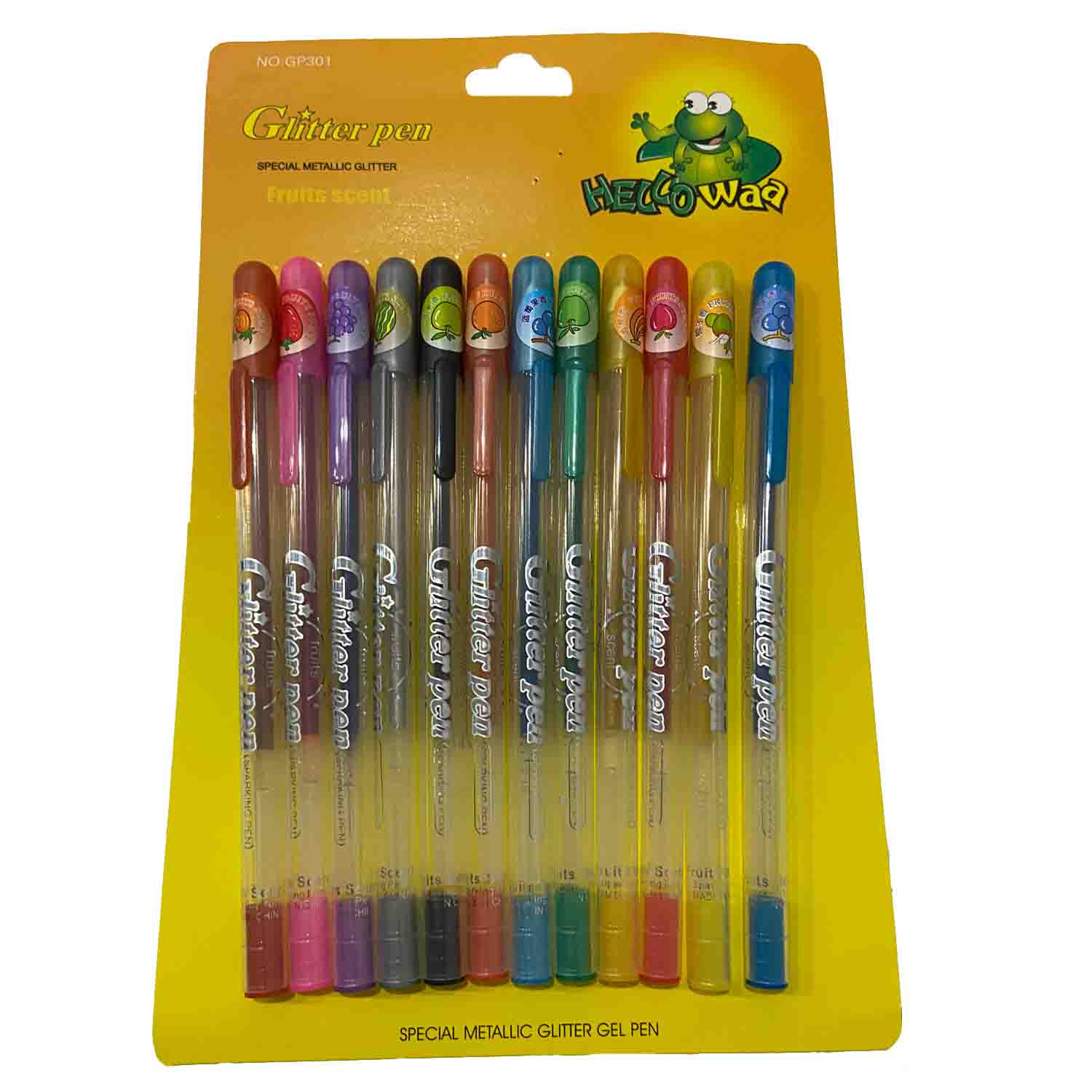 خودکار Giltter pen کد G1 بسته 12 عددی