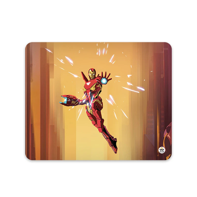 ماوس پد شادیت مدل Iron Man کد550 سایز 24*19 سانتی متر
