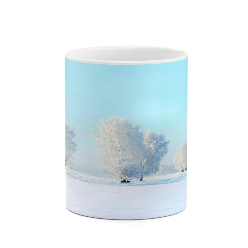 ماگ کاکتی مدل منظره برفی کد mgh15128