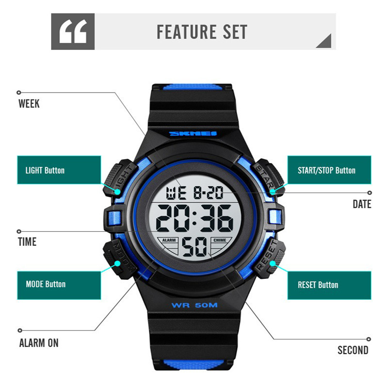 ساعت مچی دیجیتال اسکمی مدل 1559