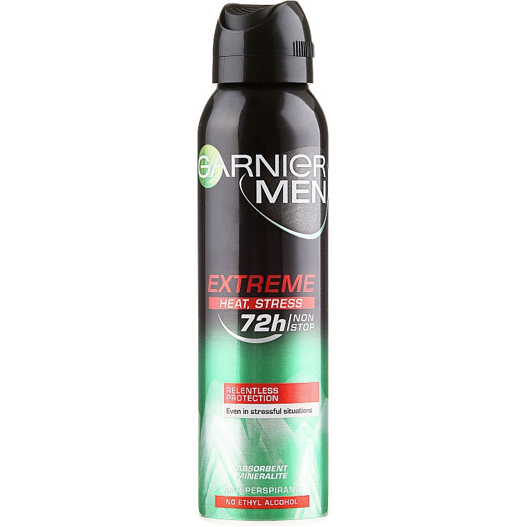 اسپری ضد تعریق مردانه گارنیه مدل Extreme Heat Stress حجم 150 میلی لیتر