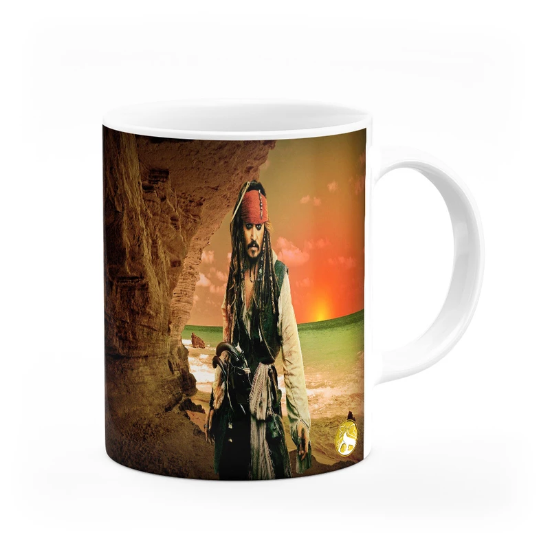 ماگ هومرو طرح دزدان دریایی کارائیب مدل MG6707