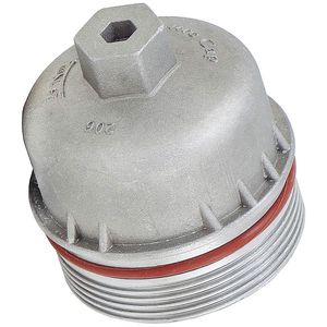 درب فیلتر روغن مدل سوپاپ دار آلومینیومی کد 58206 مناسب برای پژو 206