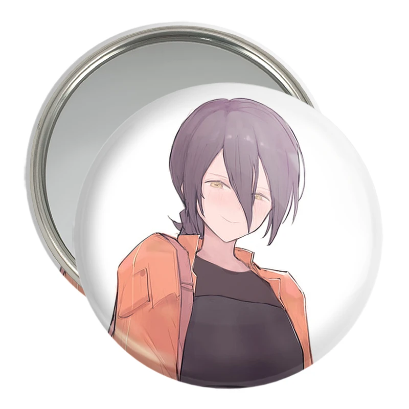 آینه جیبی خندالو مدل ریزه انیمه مرد اره ای Chainsaw Man  کد 18010