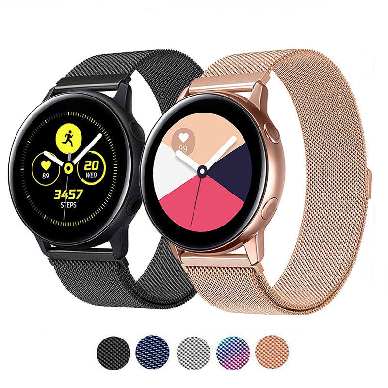 بند مدل milanese مناسب برای ساعت هوشمند سامسونگ Galaxy Watch Active 2 40mm /44mm / Active 40mm