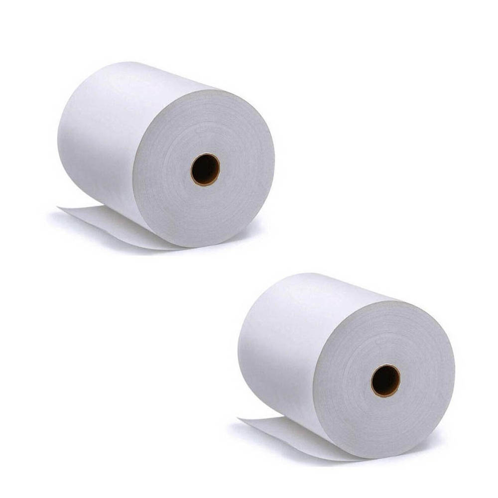کاغذ پرینتر حرارتی مدل W80MML55M بسته 2 عددی