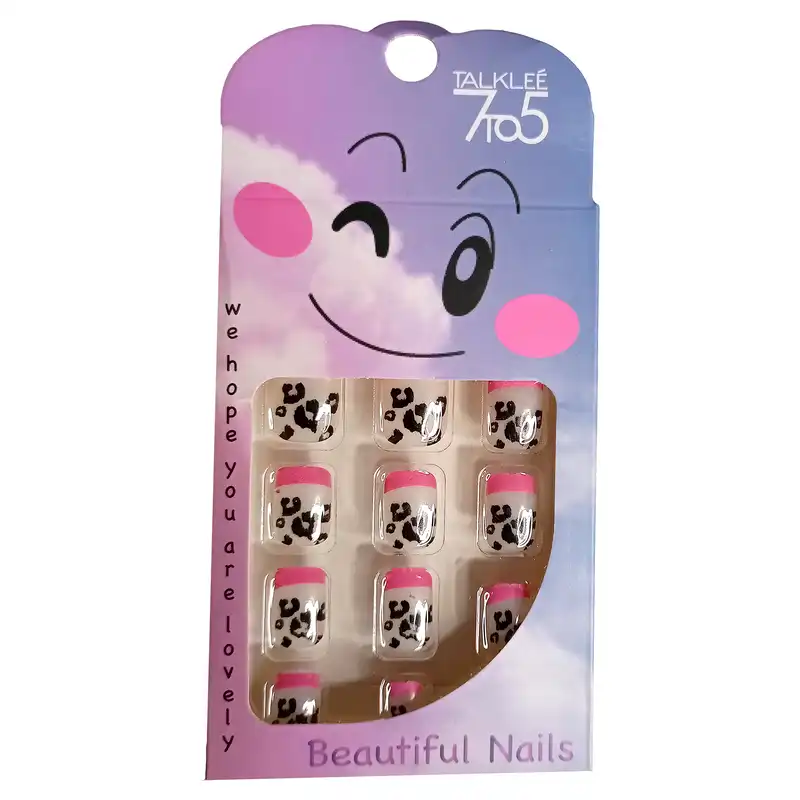 ناخن مصنوعی کودک کد 559 بسته 12 عددی