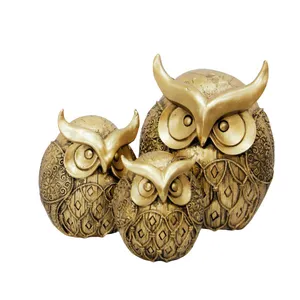 مجسمه مدل جغد مجموعه 3 عددی