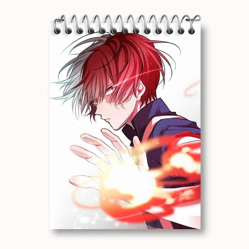 دفتر یادداشت 50 برگ خندالو مدل شوتو تودروکی انیمه آکادمی قهرمان من کد 11553