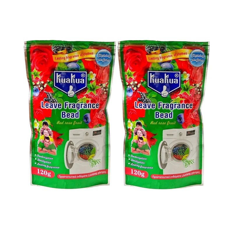 خوشبوکننده لباس کواکوا مدل تمشک رز وزن 120 گرم بسته 2 عددی