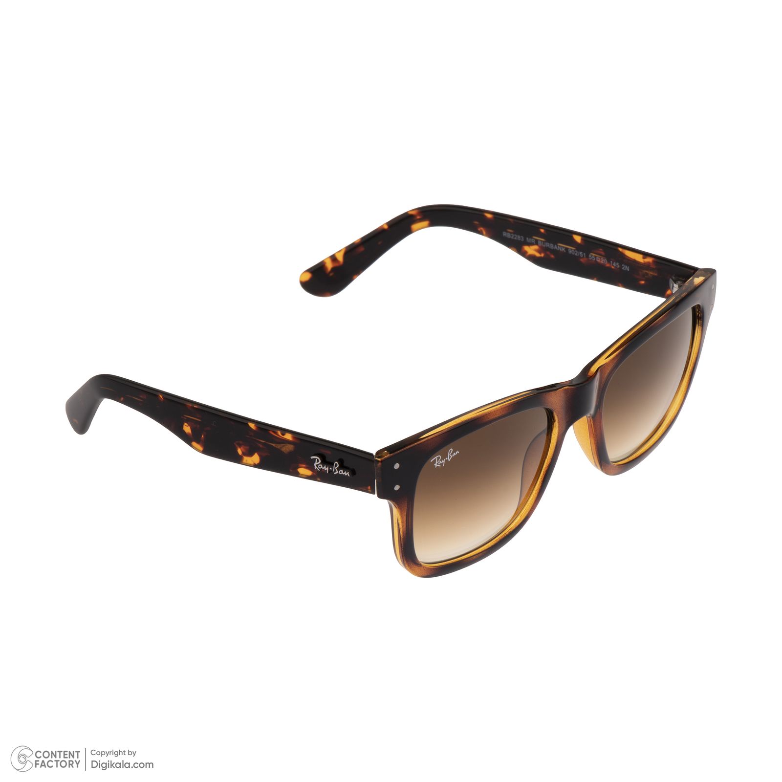 عینک آفتابی ویفرر (Wayfarer) ری بن مدل 0RB2283-902-51 -  - 4