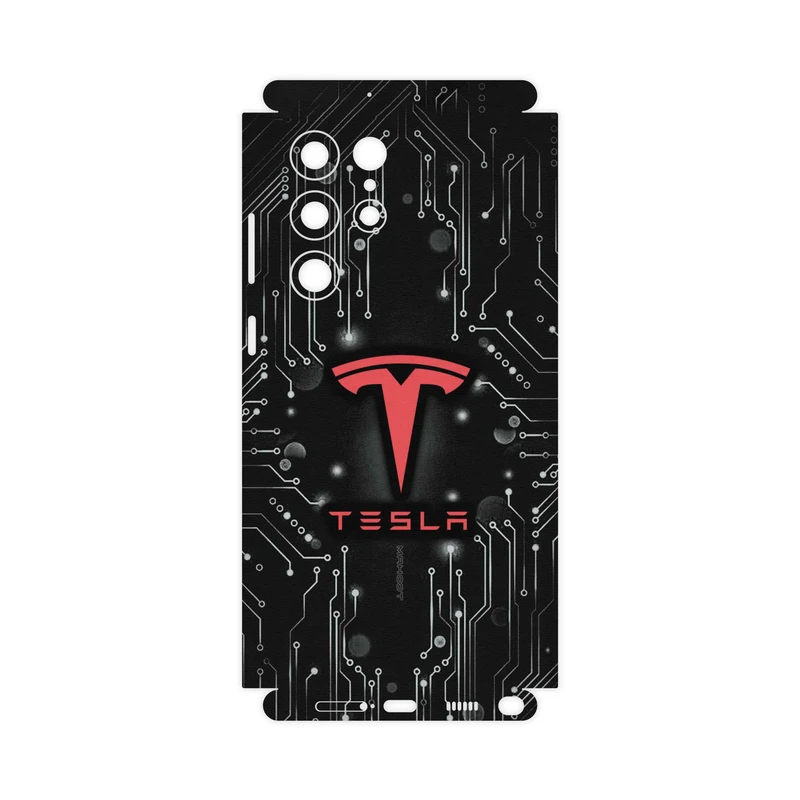 برچسب پوششی ماهوت مدل TESLA-FullSkin مناسب برای گوشی موبایل سامسونگ Galaxy S22 Ultra 5G
