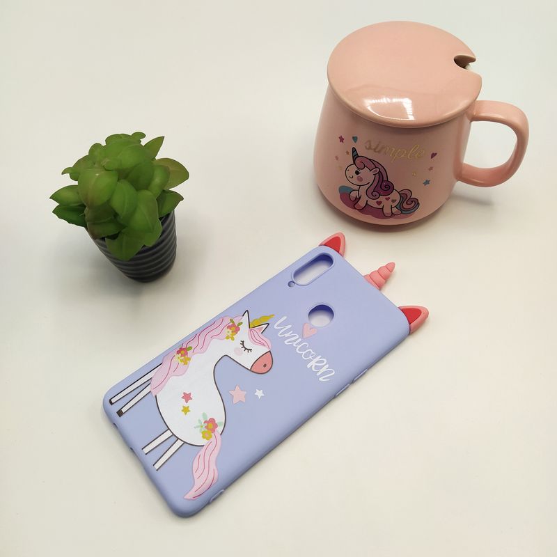 کاور طرح یونیکورن کد 02 مناسب برای گوشی موبایل سامسونگ Galaxy A20s