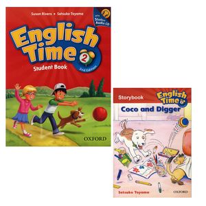 کتاب English time2 اثر جمعی از نویسندگان انتشارات الوندپویان دو جلدی