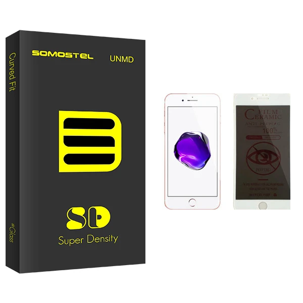 محافظ صفحه نمایش حریم شخصی سوماستل مدل SD Glass مناسب برای گوشی موبایل اپل iPhone 8 Plus