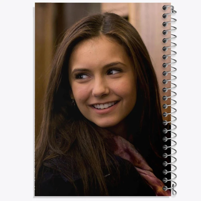 دفتر مشق 100 برگ خندالو طرح الینا گیلبرت خاطرات یک خون آشام The Vampire Diaries کد 23697