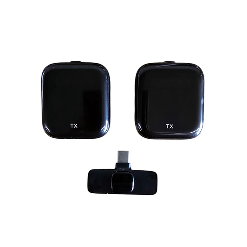 میکروفون یقه ای مدل K63 DUAL با درگاه اتصال تایپ سی