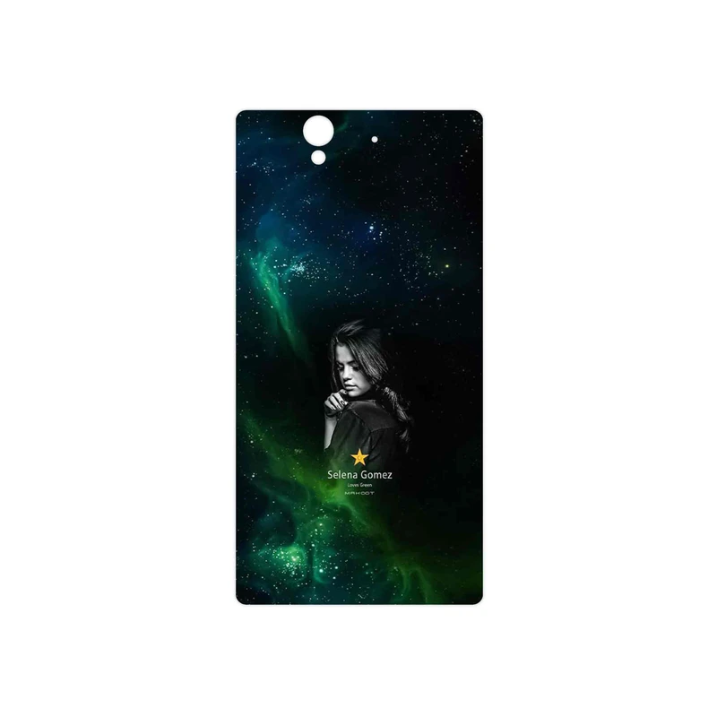 برچسب پوششی ماهوت مدل Selena Gomez مناسب برای گوشی موبایل سونی Xperia Z