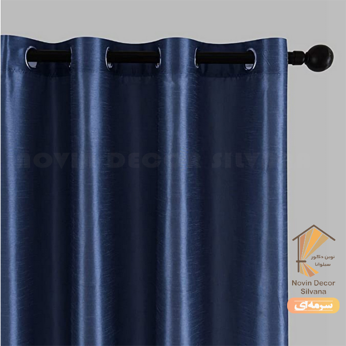 پرده نوین دکور سیلوانا مدل ساتن 3 سایز 300 × 280 سانتی متر