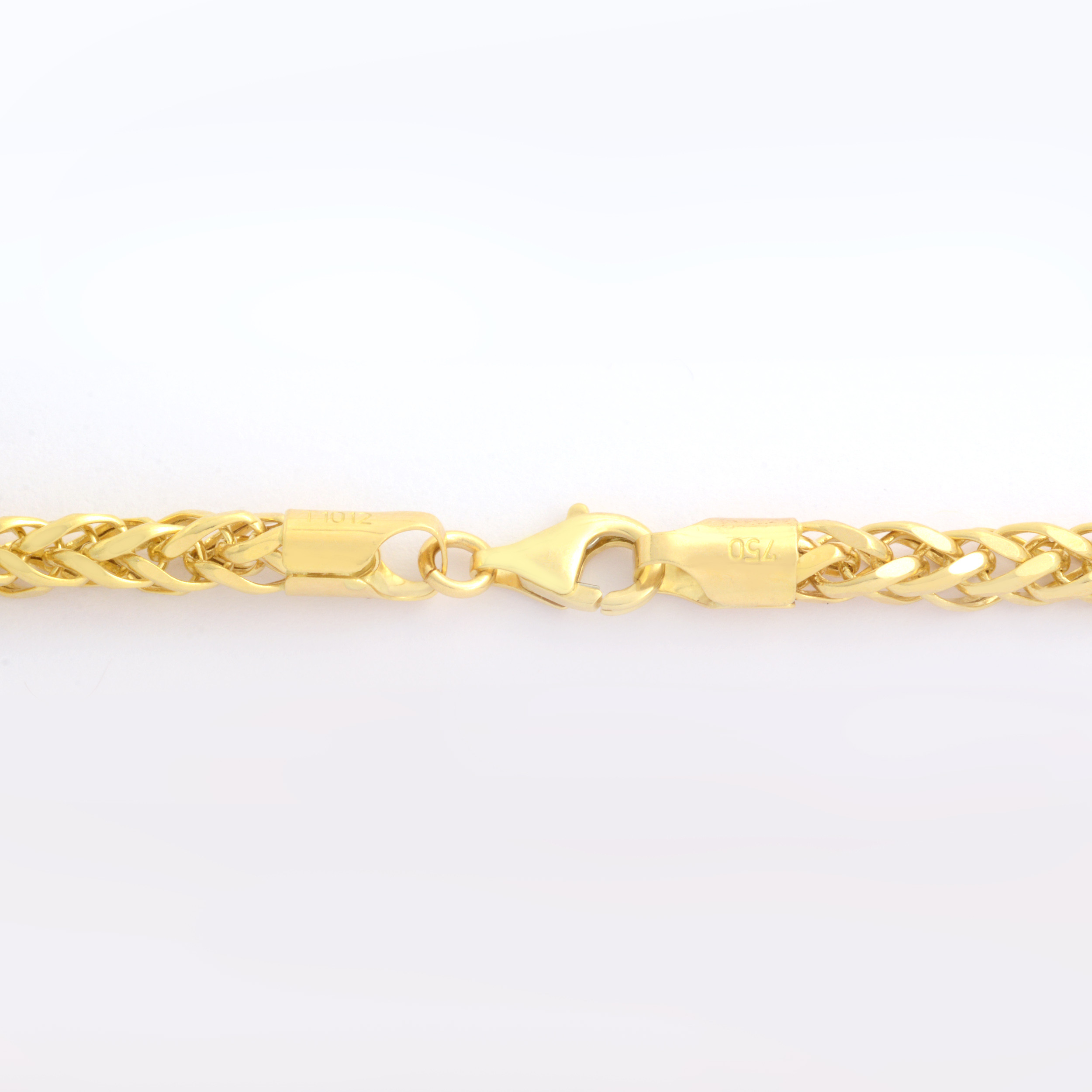 زنجیر طلا 18 عیار مردانه طلای مستجابی مدل میرو  کد 65