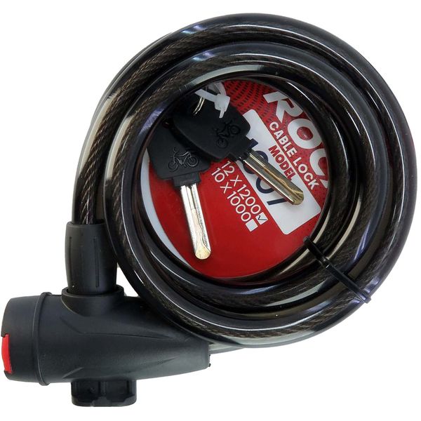 قفل دوچرخه راکس مدل 12*1200 کد 777